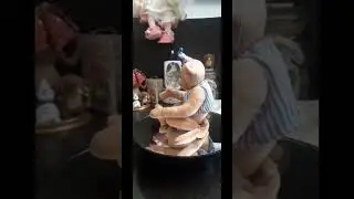 Мартышка тедди Лили)  #времяволшебства #мастерскаянастроения #миртедди #игрушкиручнойработы