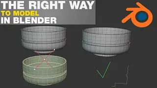 The right way to model in blender - Blender 2.8