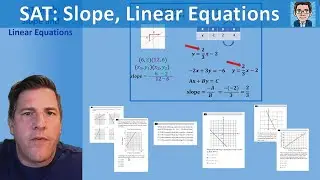 SAT Math slope and linear equations