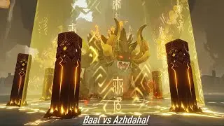 Genshin Impact | Baal vs Angry Toad (Azhdaha) | Level 10 Burst go BRRRR
