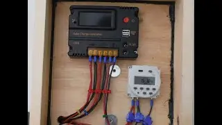 Going OFF Grid  -  Solar Controller and 12V Timer  Manual Testing  with Yihua 853D Power Supply.