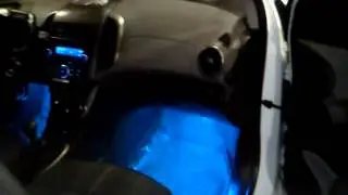 Подсветка ног в шевроле авео т-300