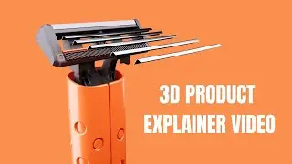 3D Explainer Product Video (3D Product Visualization)