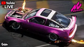 🔴LIVE MAKING NEW MOD! Rocket Bunny MOD! - Assetto Corsa!
