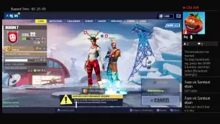 Playing Fortninte