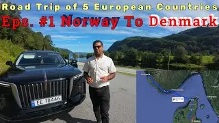 Road Trip of 5 European Countries | Eps. 1 Norway to Denamrk #travel #roadtrip #traveleurope