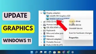 How To Update Graphics Driver Windows 11/10 | Update Intel AMD Nvidia - Easy Guide