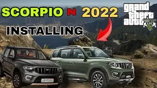 How To Install Scorpio N  in Gta 5/ Gta 5 mai Scorpio N New 2022 Kaisa Install Kara