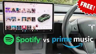 Is Amazon Prime Music a free alternative to the free Tesla Spotify account?