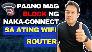 PAANO MAG BLOCK NG NAKA-CONNECT SA WIFI | CONVERGE | ROUTER
