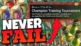 🍺Champ Training made EASY!! How to get the most out of your resources... | Raid: Shadow Legends