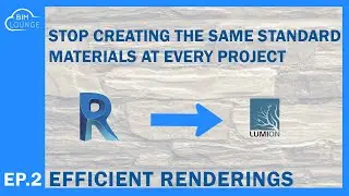RENDER READY MATERIALS FROM REVIT TO LUMION