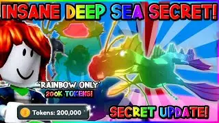 Got New FIRST HATCHED DEEP SEA BRUTE Secret! 200K TOKENS  RAINBOW PETS! - Clicker Simulator Roblox