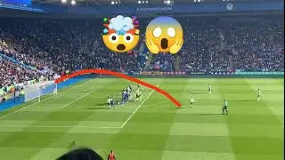 de bruyne goal vs leicester 🤯😱 #debruyne #mancity #leicestercity
