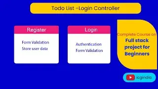 Todo App (6/7) | Backend  Login Controller | Laravel  Postgresql