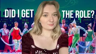 Auditioning for Jovie in ELF! (WITH RESULTS)