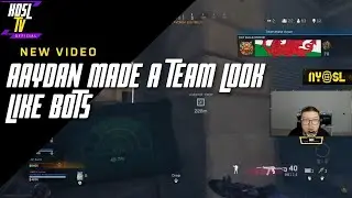 AYDAN MADE A TEAM LOOK LIKE BOTS!! 😱