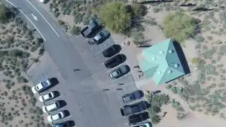 Usery Moutain Windcave 4K Drone test