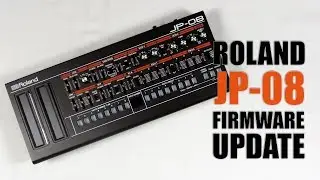 Roland JP-08 Firmware UPDATE : Tutorial