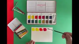 DADAE Lasciati ispirare! Set Gouache Solide Caran d'Ache