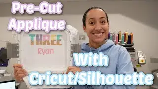 HOW TO PRE-CUT APPLIQUE FABRICS WITH CRICUT OR SILHOUETTE! Turning Embroidery File in to SVG