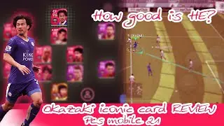 Iconic Moments 96 Rated Okazaki Review | Pes mobile 21