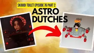 Skibidi Toilet LEGO: Building Astro Dutchess (Skibidi Toilet 76 part 2)