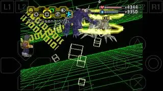 Digimon World: Metalgreymon vs Skullgreymon.