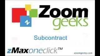 Subcontract Long Form