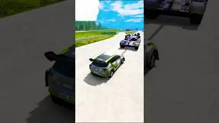 😂Ситуации на дороге в BeamNG drive | Мемы и приколы в играх
