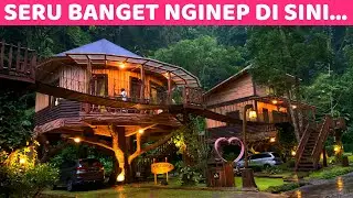 ASLI, ENAK BGT SUASANA NGINEP DI SINI...! Rumah Pohon Taman Safari | Hotel bagus di puncak Bogor
