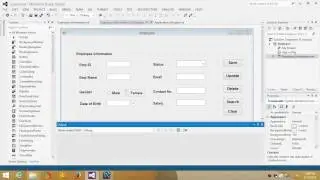 Visual Basic Net Tutorial with MySql database 5 Configuring Radio  Button and DateTimePicker