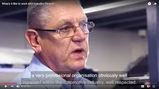 What's it like to work with Industry Forum?