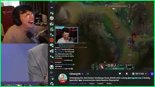 Caedrel Reacts To Ludwig Becoming A Typical Jungler