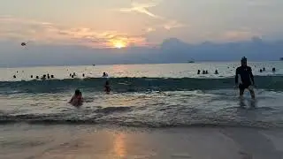 Таиланд Пхукет Пляж Ката Яй вечером