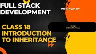 Class 18 Introduction to Inheritance
