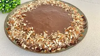 Carrot chocolate cake without flour! No sugar!