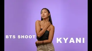 BTS Photoshoot with Kyani in studio