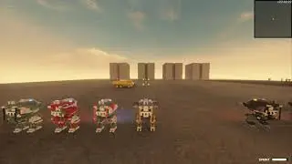 Teardown Mod - Robot Vehicles (Added default robots)