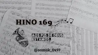 Hino 169 H5- Aos pés de Deus estamos 🙌🏾❤️ #tuba #ensaio #baixo #orquestra #ccb #viral #fypシ