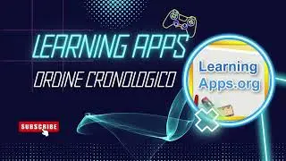 Tutorial Learning Apps - Ordine Cronologico