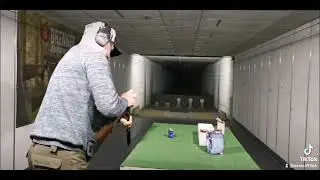 Стреляем из двухстволки по железкам