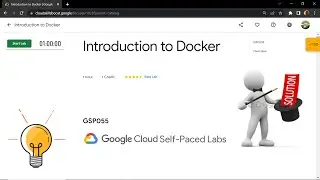 Introduction to Docker || GSP055 || Solutions