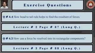 MCQs , Q No. 4.4 & 4.5