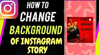 How to add Background on INSTAGRAM STORY Best Trick For Android