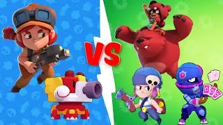 Brawl Stars Tik Tok Montage | Jessie ( Scrappy ) VS Nita Penny Tara