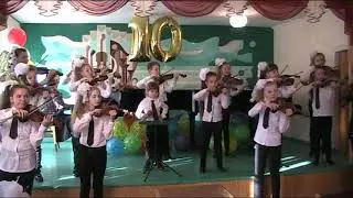 А.Корчевой "Маленький виртуоз" (обр.Тарасовой Н.Н.)