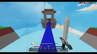 it is me and my freind playing bedwars on roblox