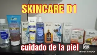 SKINCARE DEL  D1 EL MAS ECONÓMICO DEL MERCADO.