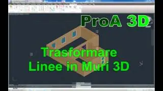 Tutorial di proA 3D: Modulo architettonico - 2